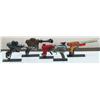 Image 1 : Lot Of 5 Early Toy Guns On Stands: