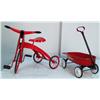 Image 1 : Lot Of 2 Vintage Kiddie Ride-On Toys: