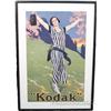 Image 1 : Large "Kodak" Poster In Frame