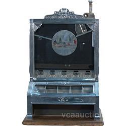 Early 1 Cent Countertop Original "ROCKAWAY" Penny Drop