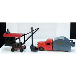 Lot Of 2 Vintage Metal Toys: