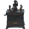 Image 1 : Antique Countertop Cast-Iron "Organ Bank" Cat &
