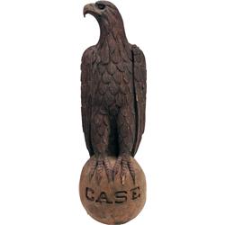 Hand Carved Wooden Case Eagle