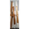 Image 1 : Lot Of 3 Wooden Airplane Propeller's: