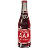 Image 1 : Triple AAA Root Beer Embossed Die-Cut Bottle Shaped Tin