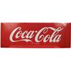 Image 1 : Large Coca Cola Curved Sides Tin Sign