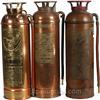 Image 1 : Lot Of 3 Early Fire Extinguisher's: