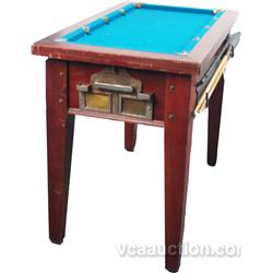 Coin-Op Floor Model Miniature Pool Table