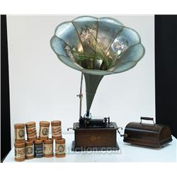 Early Countertop Edison Standard Phonograph Serial No.