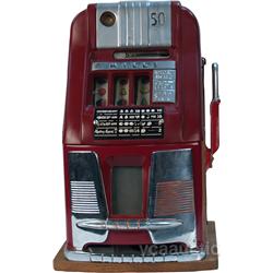 50 Cent Mills Hi-Top Special Award 7-7-7 Jackpot Slot M