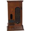 Image 1 : Early Countertop 1 Cent Oak Case Zeno "Wood Witness"