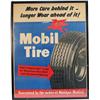 Image 1 : Large Mobil Tire Cardboard Advertisement Sign