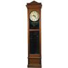 Image 1 : Very Large Solid Oak "Grandfathers" Clock