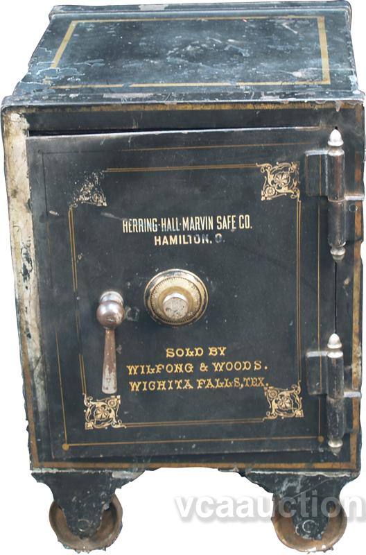 Early HerringHallMarvin Safe Co. Unrestored Combinati