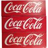 Image 1 : Lot Of 5 Original Coca Cola Tin Sign's