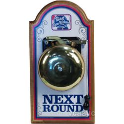 Wall Mount Pabst Blue Ribbon Beer Boxing Round Bell