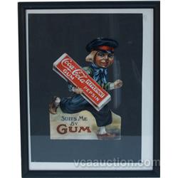 Coca Cola Pepsin Gum Digital Color Copy Of Original