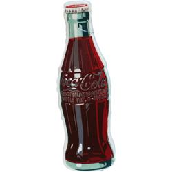 Die-Cut Porcelain Coca Cola Bottle Shape Sign