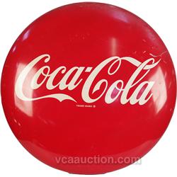 Large Metal Coca Cola Button "A-M11-50"