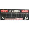 Image 1 : R.G. Dunn Cigar Heavy Cardboard Sign