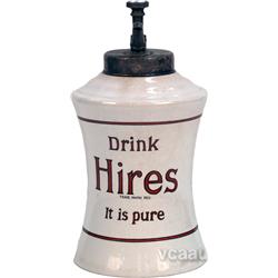 Countertop "Drink Hires It Is Pure" Syrup Dispenser