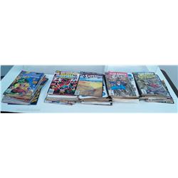 Box Lot Of Over 140 Comic Books Including: