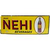 Image 1 : Drink NEHI Beverages Self-Framed Embossed Tin Sign