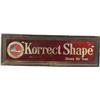 Image 1 : "Korrect Shape" Shoes For Men Reverse On Glass Sign