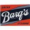 Image 1 : Drink Barq's Embossed Tin Sign