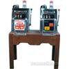 Image 1 : Lot Of 2 Slot Machines On Heavy Wood Base: