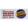 Image 1 : Dad's Root Beer Self-Framed Embossed Tin Sign