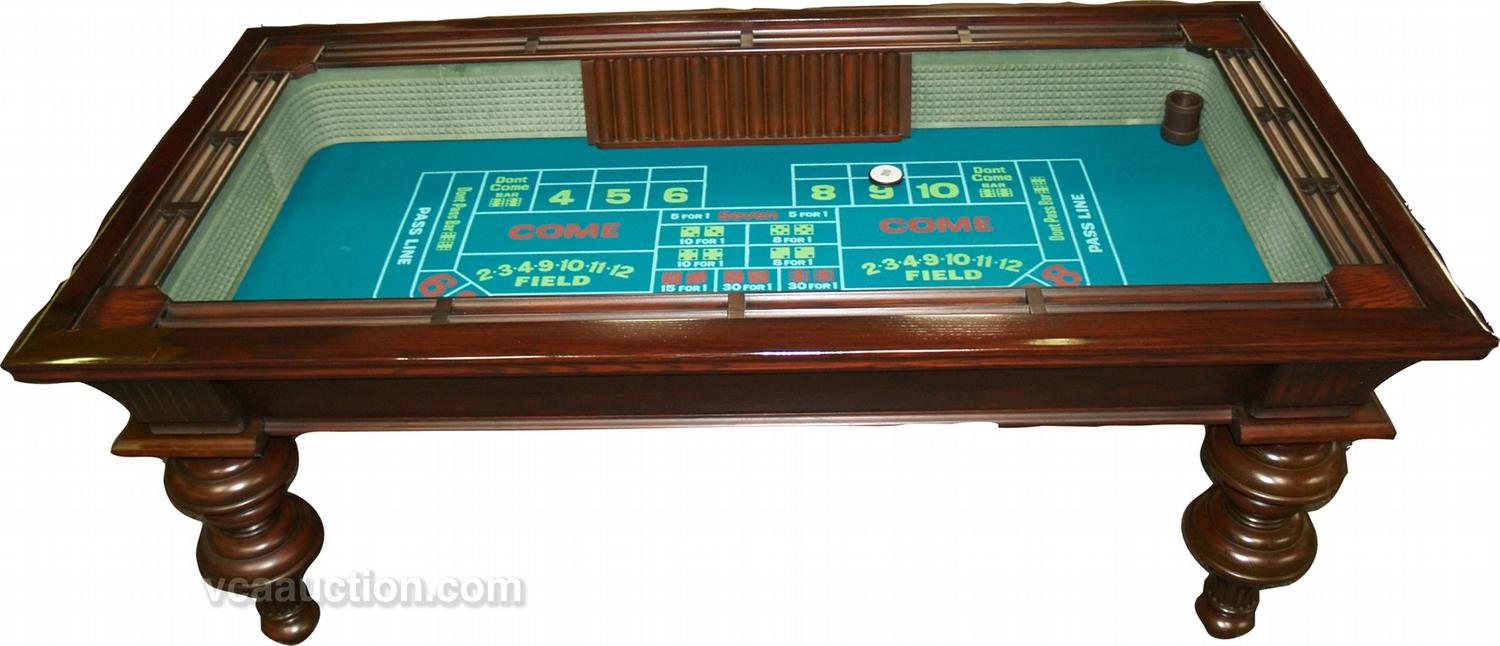 Custom Made Contemporary Craps Table