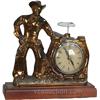 Image 1 : Mantle Animated United Cowboy Figural Clock