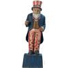 Image 1 : Uncle Sam Figure Flag Holder