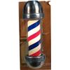 Image 1 : Wall Mount Small Marvy Barber Shop Pole Trade Sign