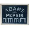 Image 1 : "Adam's Pepsin Tutti-Frutti" Gum Embossed Heavy Cardbo