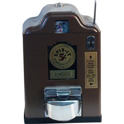 5 Cent Countertop "Spin-It" Almond Vending Machine
