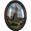 Image 1 : Statue Of Liberty Reverse On Glass Sign