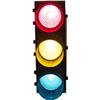 Image 1 : Metal 3-Light Stop Light
