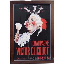 Victor Clicquot Champagne Reims Poster