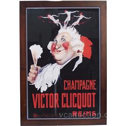 Victor Clicquot Champagne Reims Poster