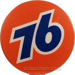 Large Plastic & Metal Outdoor "76" Gas Station Sign