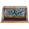 Image 1 : "SILK SOAP" Store Countertop Oak & Curved Etched Glass