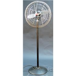 Early Electric Floor Model Air Castle Inc. Fan