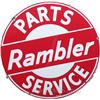 Image 2 : Rambler Parts Service Double Sided Porcelain Sign