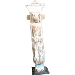 Early Wooden Totem Pole c1920-1930