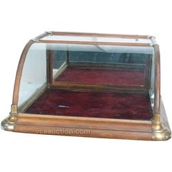 Country Store Countertop Oak & Curved Glass Kansas City