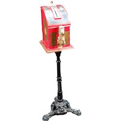 1 Cent Metal "Test Your Grip Today" Strength Test Machi