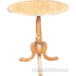 Oak "Tilt Top" Table