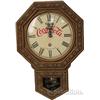 Image 1 : Wall Mount Plastic Coca Cola Clock c1972